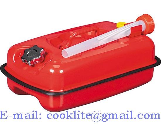 Red Portable Jerry Can for Boat/4WD/Car/Camping Petrol/Fuel Built-in Spout 3
