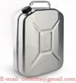 Aluminum Journey Can Utility Jug Jeep Can Jerry Diesel Fuel Water Can with Screw Cap