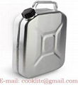 Aluminium brandstof Jerrycan 10L met schroefdop