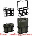 Stalen jerrycanhouder voor 10/20 liter metalen jerrycan/brandstoftank