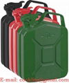 Jerrycan Benzindunk Brændstofdunk Oliedunk Reservedunk Dieseldunk Jeepdunk - 5 liter