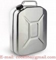 Aluminum Jerry Can Fuel Petrol Diesel Tank Portable Oil Water Container  20L