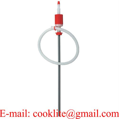 DP-14 Car Manual Siphon Pump Portable Gas Oil Water Liquid Transfer Sucker  5