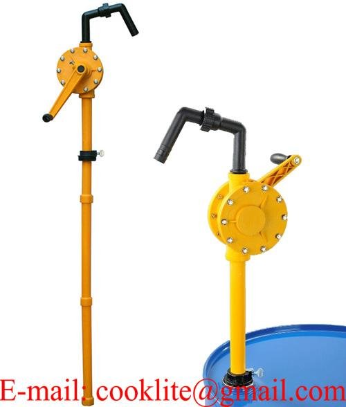 RP-90P Plastic Rotary Drum Pump / Manual Oil Fuel Chemical Transfer Pump