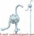 Hand Rotary Drum Barrel Pump Suits Adblue Thinners Solvents Hydraulic Oils