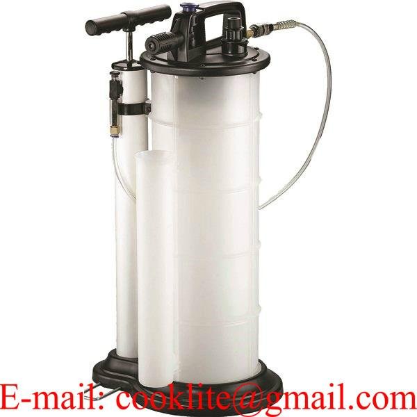 Manual 9L transmission oil changer vacuum fluid extractor pump tank