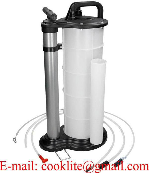 Pompa olio vuoto fluido estrattore manuale di aspirazione pompa sifone 9L