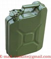 Army Authentic Military Style Metal Jerry Fuel Can Gas Tank 10L