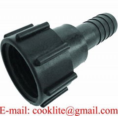 RFPP IBC Adapter DIN 61 Adaptor with 1-1/4" Hose Barb