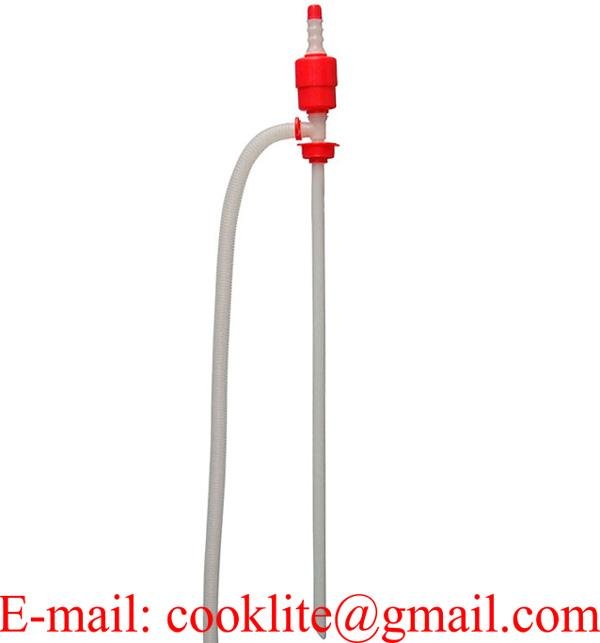 DP-25 Hand Fuel Liquid Siphon Pump / Plastic Syphon Transfer Drum Pump 2