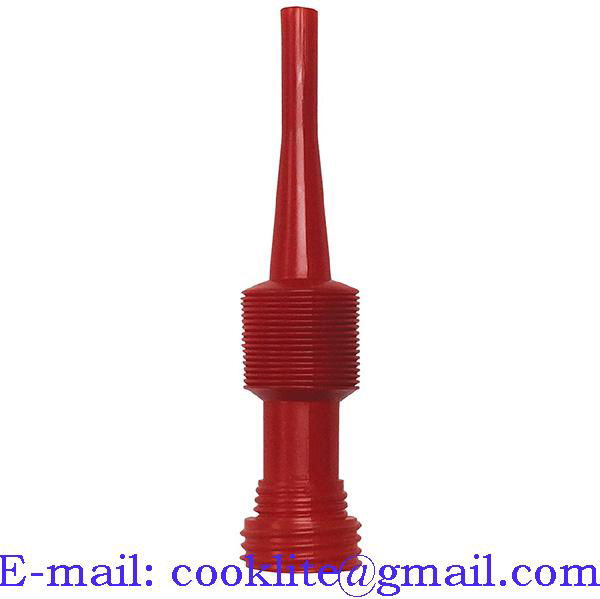 Polypropylene ( PP ) Flex-O-Spout Red Flexible Pour Spout Funnel King Type 4