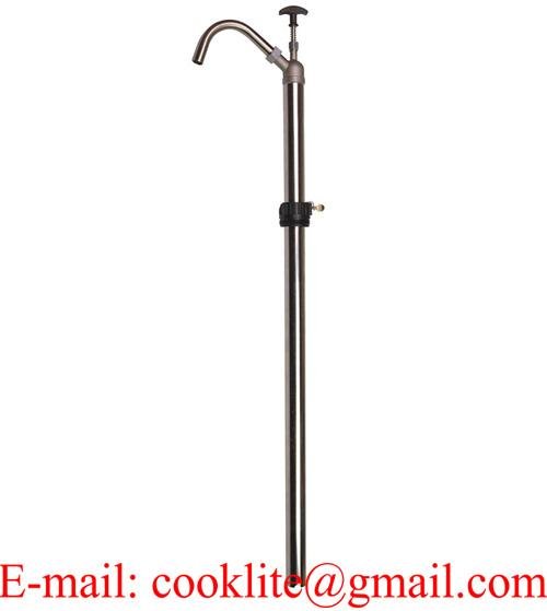 T-Handle 304 Stainless Steel Vertical Lift Drum Pump with PP Piston & PTFE seals