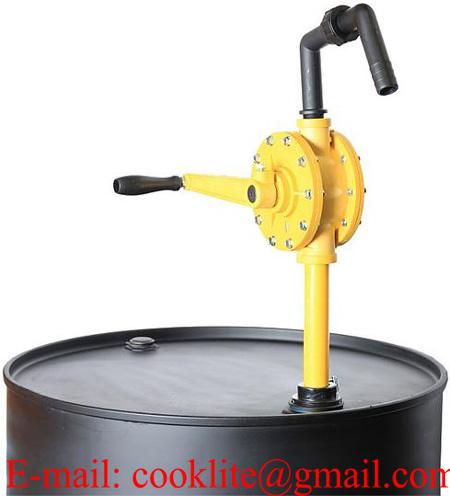 RP-90P Chemical Drum Pump Anti Corrosion Rotary Hand Pumps Diesel Fuels Petrol Methanol