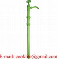 Hand operated acid transfer pump vertical lift drum pump 