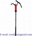 Chemical Resistant Plastic Lever Hand Pump Made of PP or PPS Material Fits 5 - 55 Gallon Drum