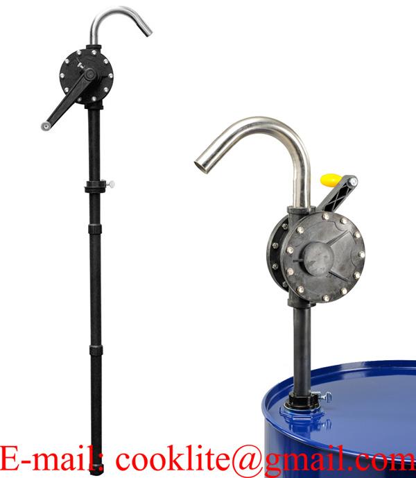 304 Stainless Steel Rotary Chemical Drum Pump with Teflon Seals 4