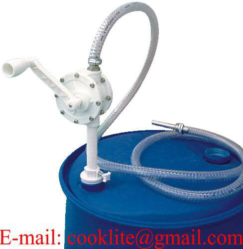 Plastic Rotary Hand Drum Pump for Adblue / Urea and Acidic Fluid     3
