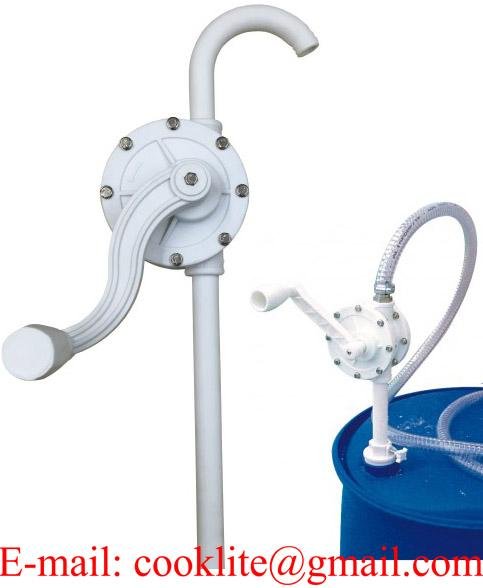 AdBlue rotationspumpe / lamelpumpe med slange og teleskoprør 