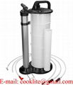 Oljebytare oljesug handpump vacuum / Oljebytarpump behållare 9 liter