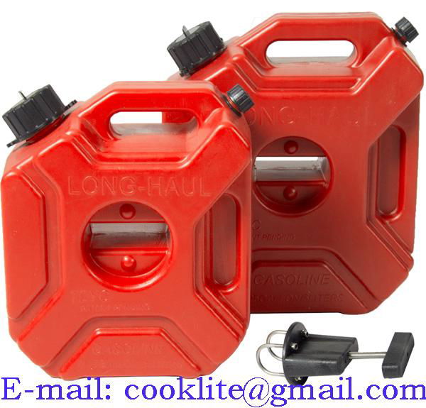 Plastic Jerry Can Portable Diesel Oil Fuel Tank for SUV ATV Car Motorcycle 2