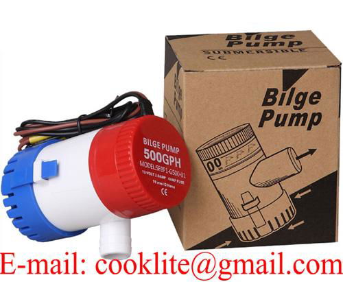 Non Automatic Bilge Pump 350 GPH 12V 24V  4