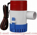 DC Marine Bilge Pump / Mini Water Pump - 12V 1100GPH