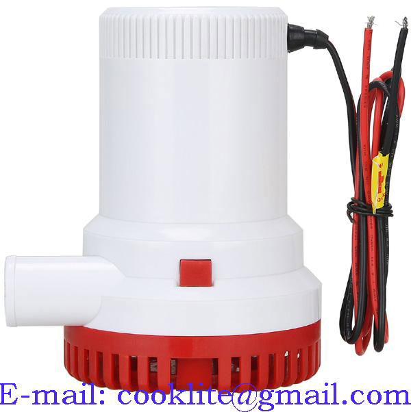 Bomba sumergible para achique 1500GPH 12V