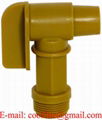 Polyethylene Pail Tap 3/4" Bsp PE Plastic Barrel Faucet