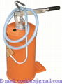 Portable hand-operated oil dispenser with 16-litre tank