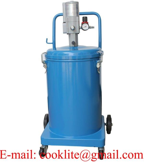 Pompa de gresare 30kg pneumatic / Pompa de lubrifiere mobile