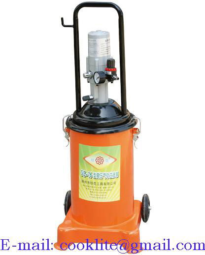 Air Operated Grease Dispenser Pneumatic Lubricator Pump - 12L 2