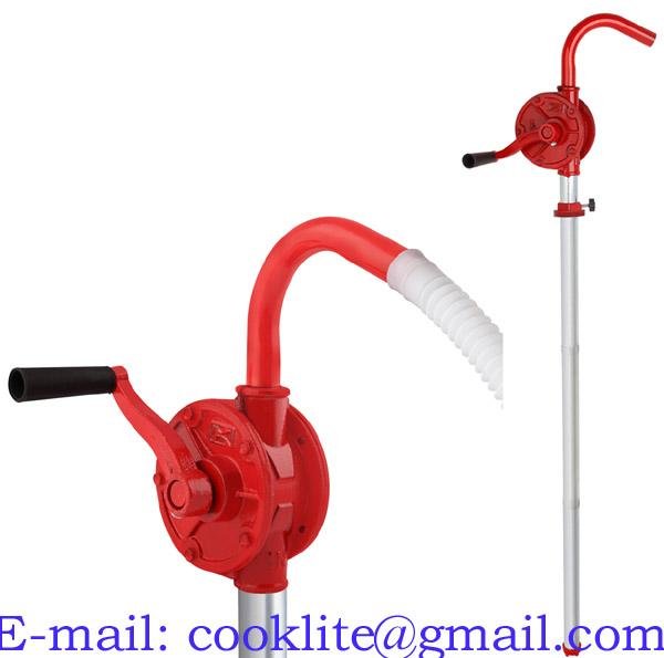 Manual Hand Crank and Rotary Pump for Transfering Oil and Fuel