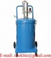 High Volume Oil Grease Bucket Pump Pneumatic Operated Greaser 30 Litre