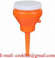 1 Pint Double Cap Funnel – Orange