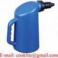 2 Quart Plastic Battery Filler Jug For Filling And Adding Water To Wet Batteries