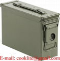 Metal Ammo Can Military 50 Cal M2A1 Heavy Gauge Steel Ammo Storage Box