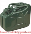 Jerry Can 10 Litre US Military Style Metal Petrol Diesel Carrier