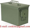 Metal Ammo Can PA108 Fat 50 Cal Military Steel Ammunition Storage Box