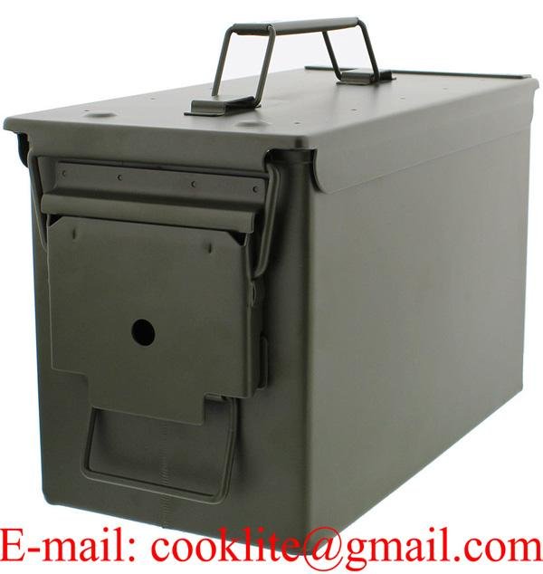 Mil-spec 50 Cal M2A1 Saw Box Empty Ammo Can