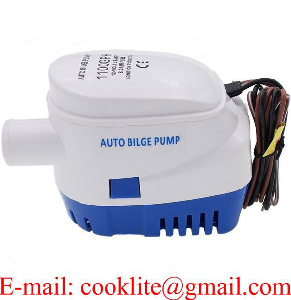 Automatic Submersible Boat Marine Bilge Water Pump 12V/24V 1100GPH