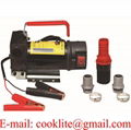 Portable DC 12V 24V 30L/Min Diesel Kerosene Auto Fuel Transfer Pump Truck Tractor Self Priming