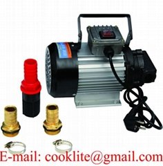 220V Hydraulic Oil Transfer Gear Pump Motor 550W 20L/Min