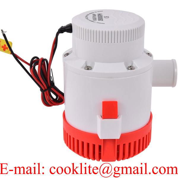 3000 GPH 12V 24V Boat Marine Plumbing Electric Bilge Pump