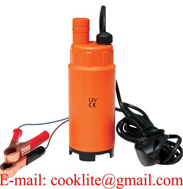 Plastic DC 12V 24V Mini Submersible Transfer Diesel Fuel Water Oil Pump On-Off Switch Car Camping