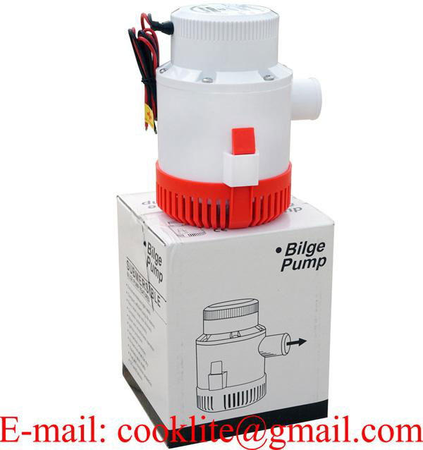 Pompa di Sentina Immersione Sommersa 12V 24V 3500 GPH per Barca e Gommone