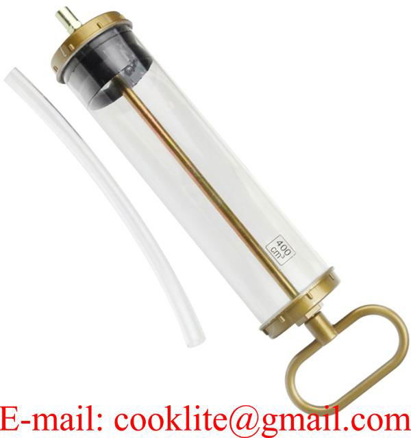 Dual Action Transfer Pump 500ML Oil  Suction Gun  4