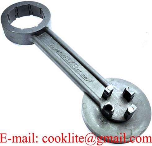 IBC Fass-Schlüssel aus Kunststoff, für 3/4"- und 2"- Spunddeckel und Kunststoffdeckel