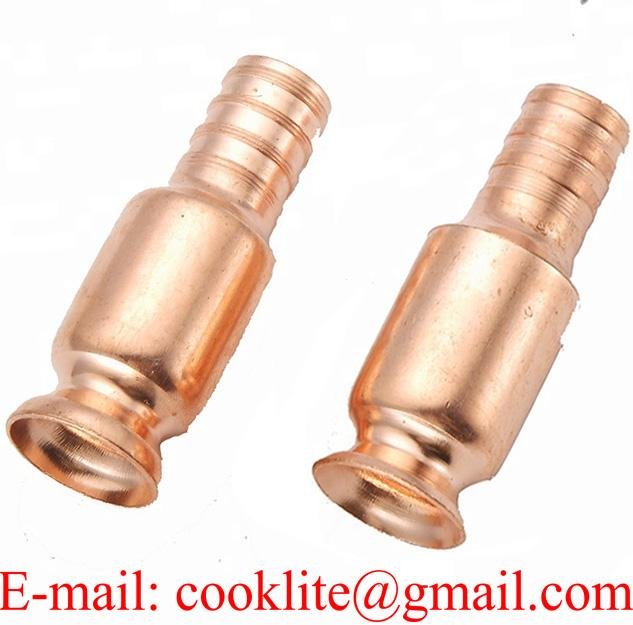 Jiggler Shaker Siphon No Hose Copper Pump Head Starter Nozzle Fitting Tip Nozzle