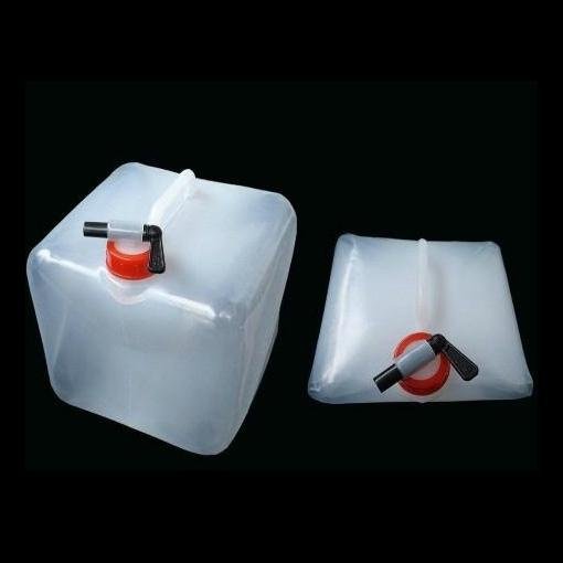 5 Gallon Dispensing Collapsible Water Carrier 20 Liter Cubic Drinking Water Container