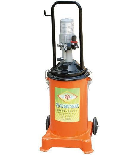 Air 50:1 ratio High Pressure Grease Bucket Pump 15 Liter Pneumatic Operated Greaser